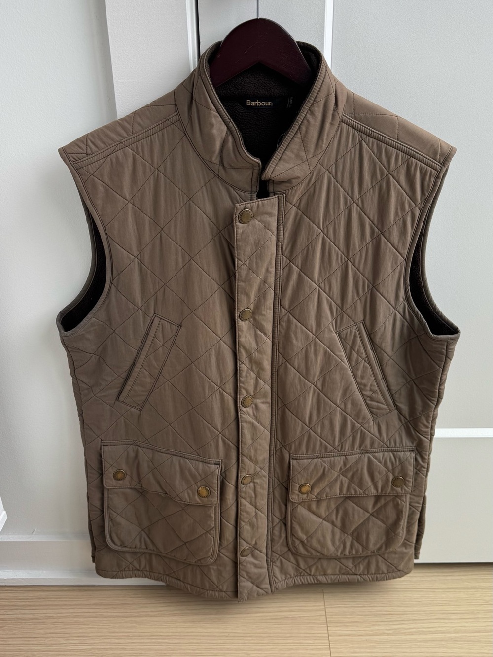 Barbour Quilted Fleece Vest